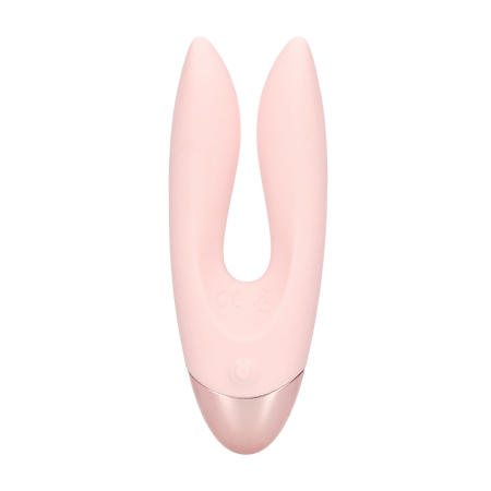 Loveline Amour Dual Motor System Pink Rechargeable Silicone Model