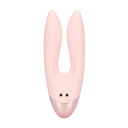 Loveline Amour Dual Motor System Pink Rechargeable Silicone Model