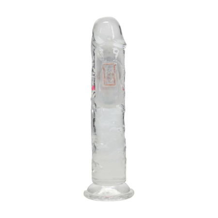 RealRock LED Vibrating Intimate Machine 18 cm Transparent Model