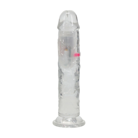 RealRock LED Vibrating Intimate Machine 18 cm Transparent Model
