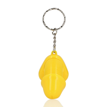 EasyToys Super Dicky Keychain Yellow - Fun Collectible Accessory