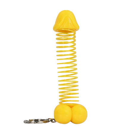 EasyToys Super Dicky Keychain Yellow - Fun Collectible Accessory