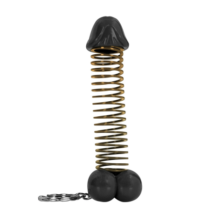 ToyJoy Super John Keychain Black - Fun Character Accessory