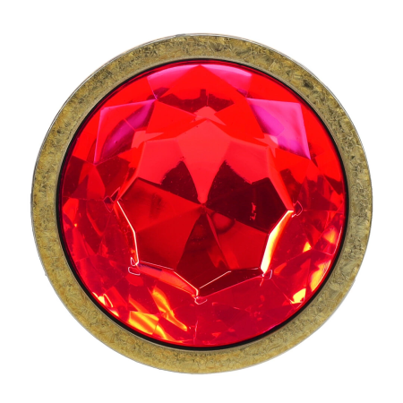 Milan Collection Metal Plug Set Gold - 3 Sizes, Aluminum, Jewel Base