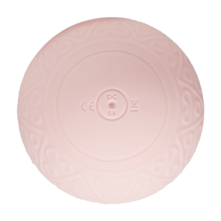 Loveline F1 Dual-Orb Vibrating & Heating Massager Pink Ergonomic Design