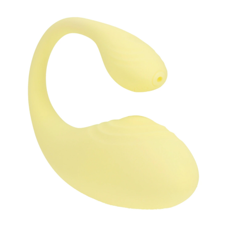 Loveline F1 Yellow Intimate Vibrating Massager with Remote Control