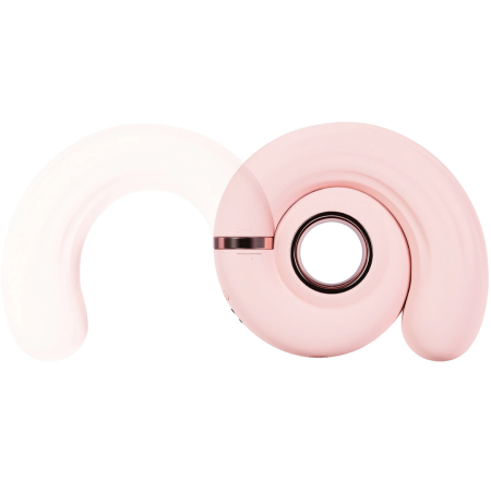 Loveline Tourner Pink Vibrating Swirl 10-Mode Waterproof Silicone Device
