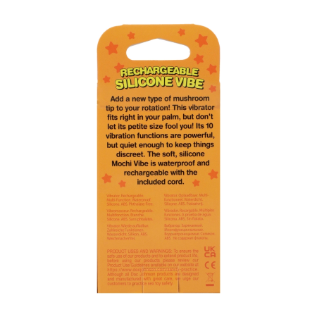 CalExotics Mushroom Vibe Silicone Rechargeable Massager Teal Green