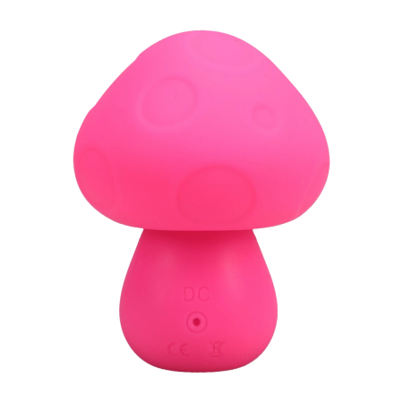 Doc Johnson Mushroom Vibe Rechargeable Silicone Massager Pink