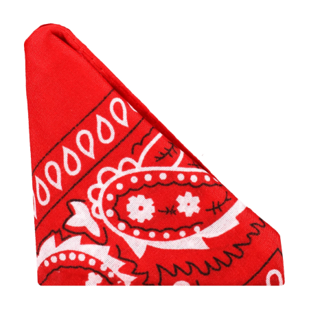 The Code Silicone Ring & Bandana Set Red - Stylish Two-Tone Design