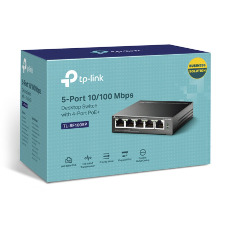 TP-Link 5-Port PoE Switch TL-SF1005P