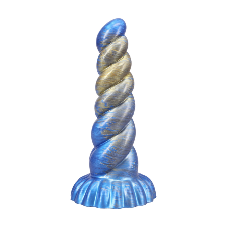 Fantasy Fuckers Outer Rim Silicone Intimate Device Blue-Gold Large