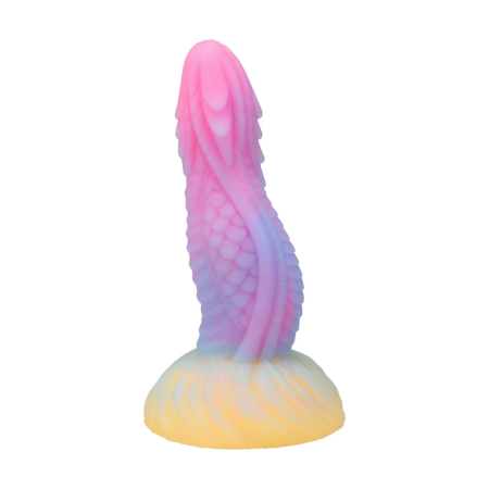 Fantasy Fuckers Dragon Tongue Glow-in-the-Dark Silicone Model Multicolor