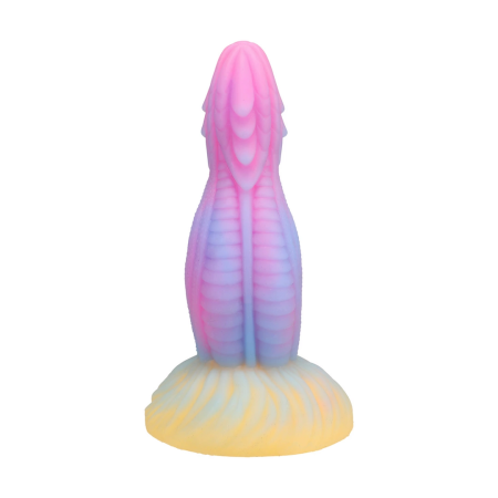 Fantasy Fuckers Dragon Tongue Glow-in-the-Dark Silicone Model Multicolor