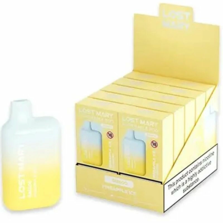 Lost Mary BM600 Disposable Vape Pineapple Ice 2% Nicotine 600 Puffs