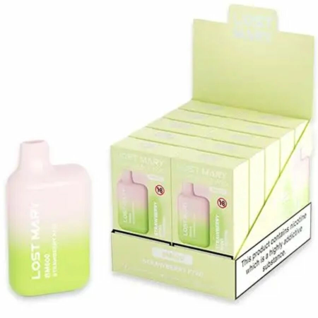 Lost Mary BM600 Disposable Vape 2% Nicotine Strawberry Kiwi 600 Puffs