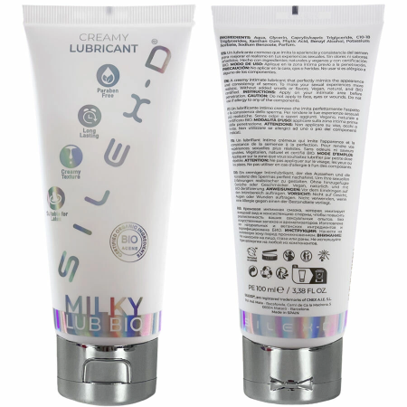Silexd Milky Lub Bio Creamy Lubricant 100ml - Vegan, Toy-Safe, BIO
