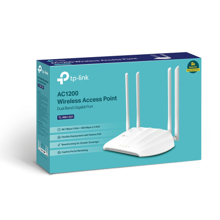 TP-Link TL-WA1201 - belaidis prieigos taškas 1200 Mbps
