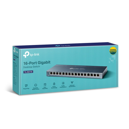 TP-Link TL-SG116 Stalo Jungiklis