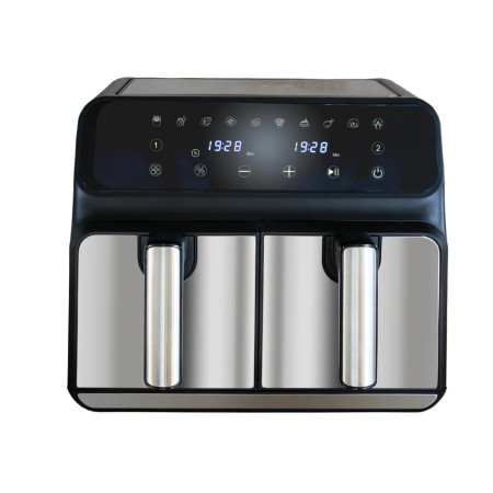 Unold 58685 Dvigubas Karšto Oro Gruzdintuvė 8 L 1700 W Juoda, Pilka