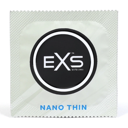 EXS Nano Thin Condoms 144-Pack Ultra-Thin Latex Protection