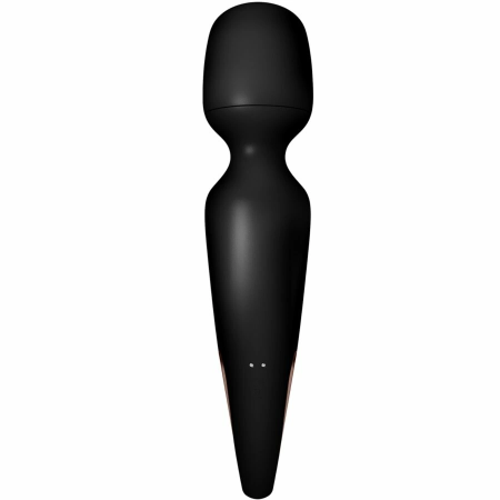 Satisfyer Wand-erland Vibrating Massager Black XXL Waterproof