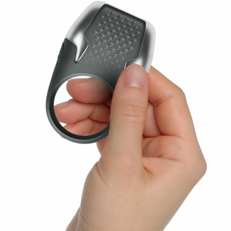 Climaximum Tyro Vibrating Silicone Ring with LED, Waterproof, USB Rechargeable