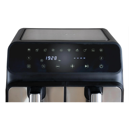 Unold 58685 Dvigubas Karšto Oro Gruzdintuvė 8 L 1700 W Juoda, Pilka