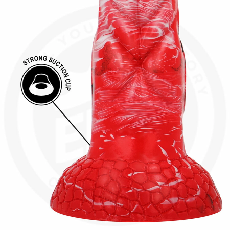EPIC Agnis Crimson Fire Silicone Anatomical Model, 182mm, Red
