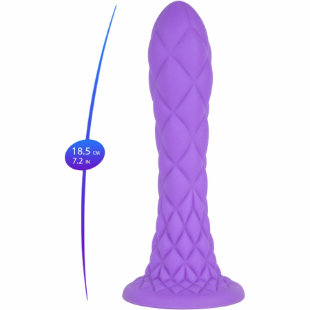 SilexD Dreamy Thermoreactive Liquid Silicone Model Violet 18.5cm