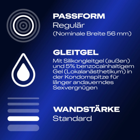 Durex Intense Orgasmic Sensation Condoms 10-Pack with Stimulating Texture