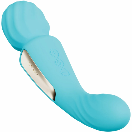 LELO SWITCH Vibrator Wanda - Dual-Ended, Aqua, App-Controlled Design