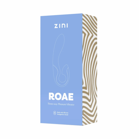 ZINI ROAE Pink Multi-Zone Precision Vibrator, 5 Speeds, 15 Modes