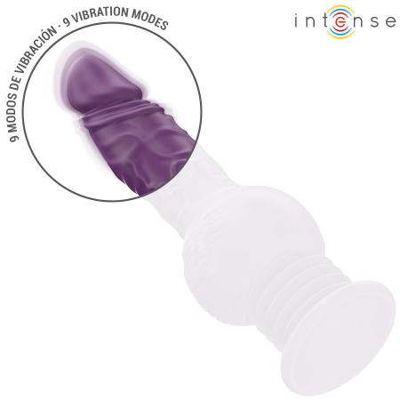 INTENSE Tatum Multifunction Up & Down Motion Vibrator 24cm Purple