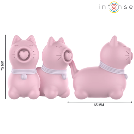 Intense Puppy Point Pink - Compact Tapping Clitoral Device USB Rechargeable