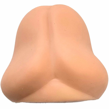 Diablo Picante Stress Relief Toy Nude - Ultra-Soft Rubber, 7.5 cm