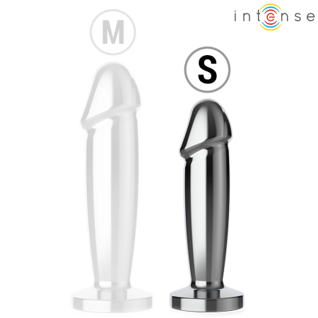 INTENSE S Metal Intimate Plug 10 Vibration Modes Remote Control 10cm