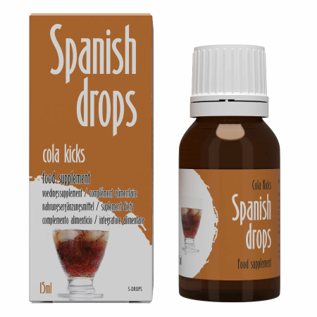 Cobeco Spanish Drops Cola Kicks 15ml - Energy Formula with L-Arginine & Vitamin C