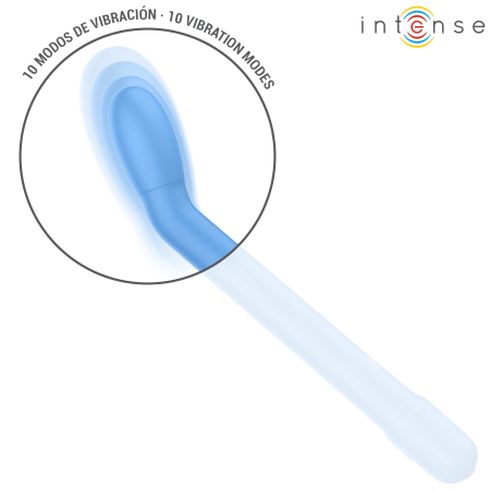 Intense Fun Model G-Spot Blue Vibration System 19cm USB Rechargeable