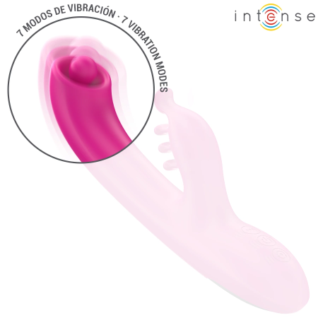 INTENSE Christina Pink Dual-Action Vibrating Device 22.5 cm