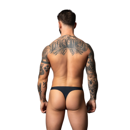 Male Power Hot Mesh Thong S/M Red-Black Lightweight Micro Mesh