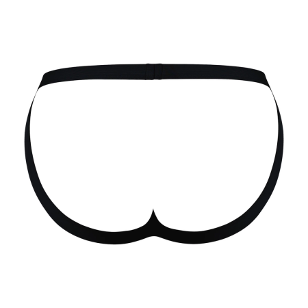 Male Power Hot Mesh Jock S/M Red-Black Comfort Fit Micro Mesh