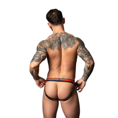 Male Power Soo Cumfy Jock L/XL Marble Marine - Modal Comfort Underwear