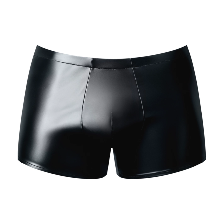 Male Power Liquid Onyx 2.0 Short Pouch L Black Wetlook Underwear