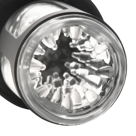 Auto Spin Advanced Rotating & Thrusting Intimate Device Transparent/Black