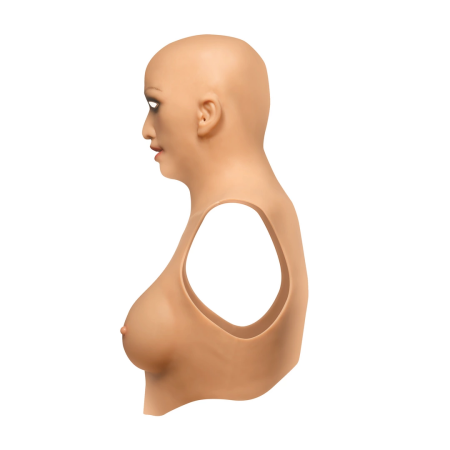 Smitizen Silicone Transformation Suit C-Cup - Head, Neck & Chest Covering