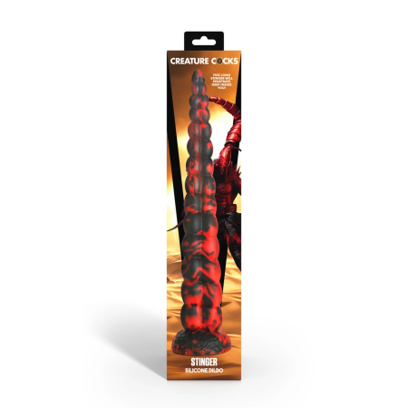 XR Brands Stinger Silicone Intimate Machine Red/Black 37cm