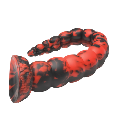 XR Brands Stinger Silicone Intimate Machine Red/Black 37cm