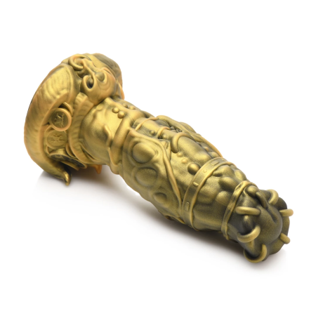 Minotauro Rey Fantasy Silicone Model Gold 9.3in Suction Base