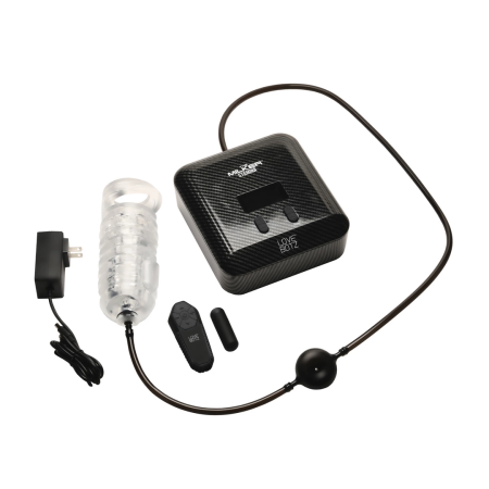 XR Brands Milker Stamina Transparent Automatic Suction & Vibration System